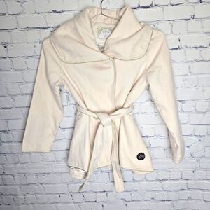 Disney Princess Girls Cream Coat With Belt 7/8